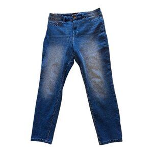 No Boundaries Juniors Straight Leg Jeans Light Wash Stretch Denim (2399-15)